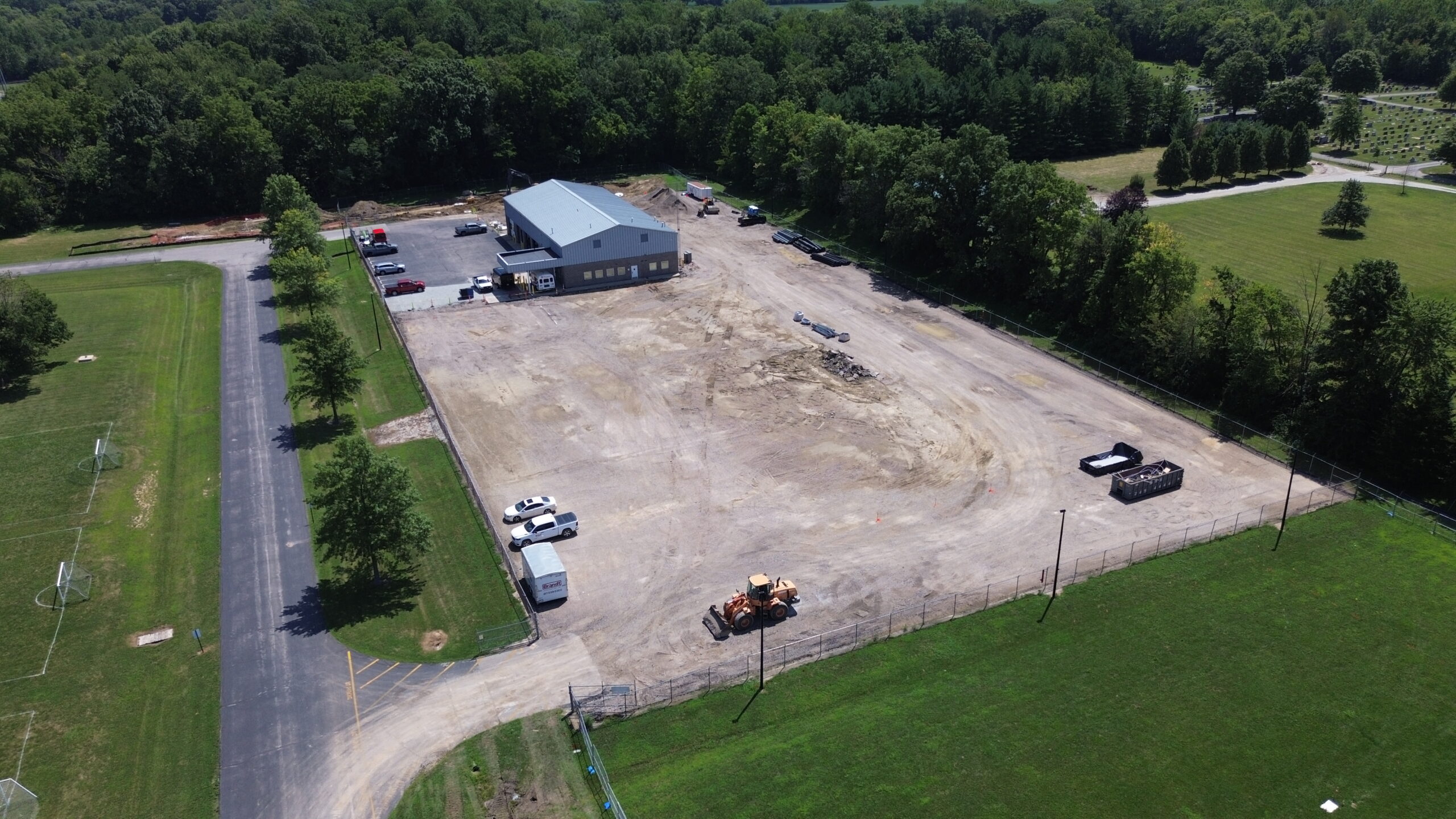 New Palestine Transportation Building